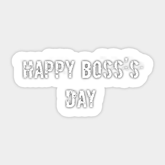 Happy boss's day Sticker by D_creations